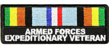 ARMED FORCES EXPEDITIONARY VETERAN WITH RIBBON Patch - HATNPATCH