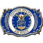US AIR FORCE (OLD) LOGO - Cast Belt Buckle - HATNPATCH