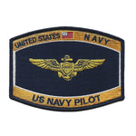 NAVAL AVIATOR WINGS PATCH USN NAVY PILOT AVIATION - HATNPATCH