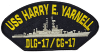USS Harry E. Yarnell DLG-17/CG-17 Ship Patch - Great Color - Veteran Owned Business - HATNPATCH