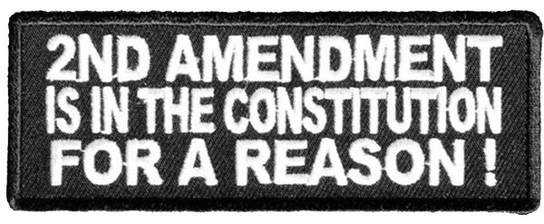 2ND AMENDMENT IS IN THE CONSTITUTION FOR A REASON PATCH - HATNPATCH