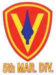 5th Marine Division Decal - HATNPATCH