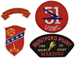MONTFORD POINT MARINES 4 PATCH GIFT SET - Multi-colored - HATNPATCH