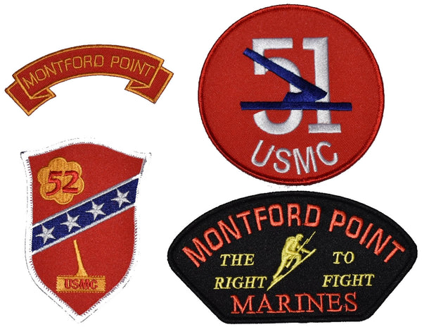 Multi Point Patch MONTFORD POINT MARINES 4 PATCH GIFT SET - Multi-colored– HATNPATCH