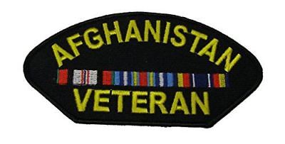 AFGHANISTAN VETERAN W/ CAMPAIGN RIBBONS PATCH OEF OPERATION ENDURING FREEDOM - HATNPATCH