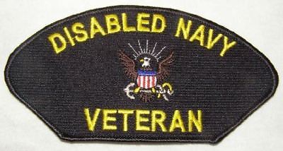 Disabled Navy Veteran Patch - HATNPATCH