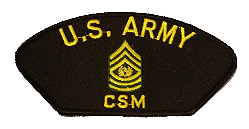 U.S. ARMY CSM PATCH - HATNPATCH