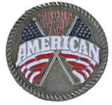 Proud To Be An American Pin - HATNPATCH