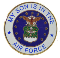 MY SON IS IN THE AIR FORCE HAT PIN - HATNPATCH