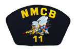 NMCB-11 NAVY SEABEES PATCH - GREAT COLOR - Veteran Owned Business - HATNPATCH