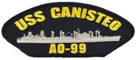 USS CANISTEO AO-99 Ship Patch - HATNPATCH