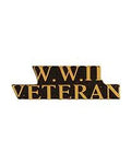 WWII Veteran Script Pin - HATNPATCH