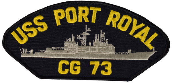 USS PORT ROYAL CG 73 SHIP PATCH - GREAT COLOR - Veteran Owned Business - HATNPATCH