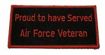 USAF PROUD TO HAVE SERVED AIR FORCE VETERAN PATCH SERVICE PRIDE AIRMAN - HATNPATCH