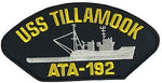 USS TILLAMOOK ATA-192 PATCH - HATNPATCH