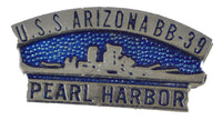 USS ARIZONA HAT PIN - HATNPATCH