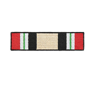 OPERATION IRAQI FREEDOM OIF CAMPAIGN SERVICE RIBBON PATCH - HATNPATCH