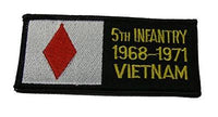 US ARMY FIFTH 5TH INFANTRY DIVISION MECHANIZED VIETNAM VETERAN 1968-71 PATCH - HATNPATCH