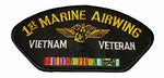 1ST MARINE AIRWING VIETNAM VET PATCH - HATNPATCH