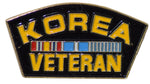 KOREA VETERAN HAT PIN - HATNPATCH