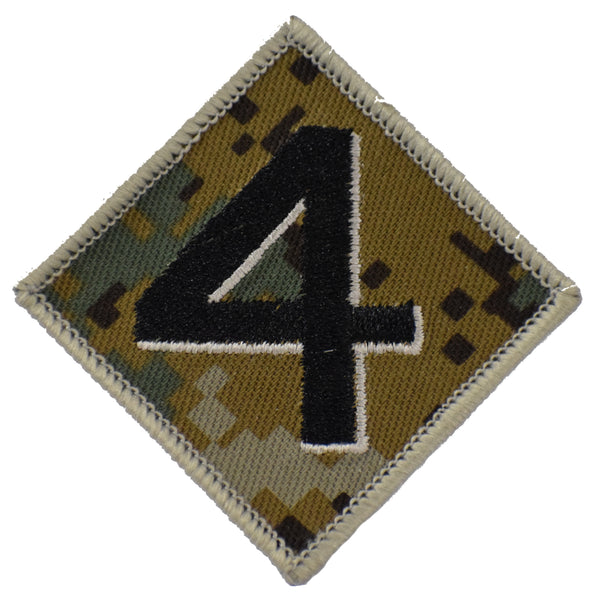 4th Marine Division Desert Patch - HATNPATCH