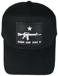 COME AND TAKE IT WITH AR-15 RIFLE HAT - HATNPATCH