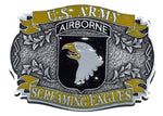 101ST AIRBORNE SCREAMING EAGLES - Cast Belt Buckle - HATNPATCH