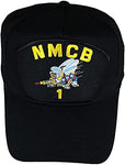 NMCB 1 W/SEABEE HAT - HATNPATCH