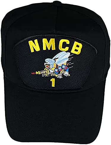 NMCB 1 W/SEABEE HAT - HATNPATCH