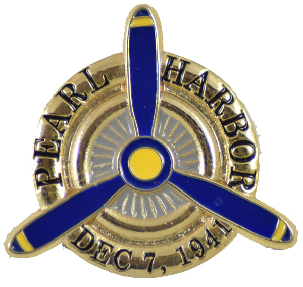 Pearl Harbor Prop WWII Pin - HATNPATCH