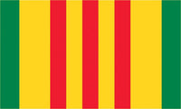 ***CLOSEOUT*** Vietnam Veteran Ribbon Flag - 3ft x 5ft***CLOSEOUT*** - HATNPATCH