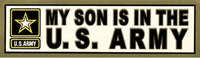 My Son is in the Army Bumper Sticker - HATNPATCH