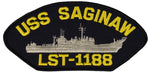 USS SAGINAW LST-1188 SHIP PATCH - GREAT COLOR - Veteran Owned Business - HATNPATCH