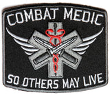 COMBAT MEDIC SO OTHERS MAY LIVE PATCH - HATNPATCH