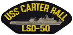 USS CARTER HALL LSD-50 SHIP PATCH - GREAT COLOR - Veteran Owned Business - HATNPATCH