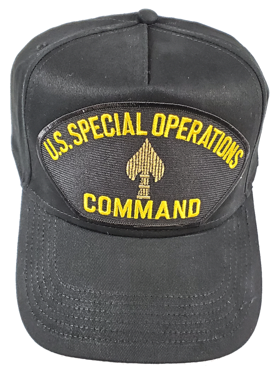 U.S. Special Operations Command HAT - Black - Veteran Owned Business ...