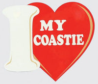 I Love My Coastie Decal - HATNPATCH