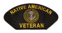 Native American Veteran US Army Patch - Veteran Owned Business - HATNPATCH