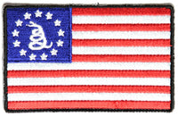 GADSDEN AMERICAN FLAG PATCH - HATNPATCH