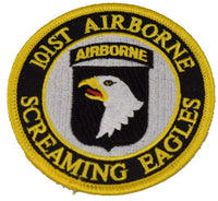 US ARMY 101ST AIRBORNE DIVISION JUMP WINGS PATCH - Color - Veteran Owned Business - Color - Veteran Owned Business. - HATNPATCH