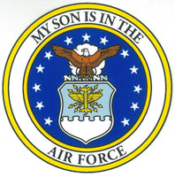 My Son is in the Air Force Decal - HATNPATCH