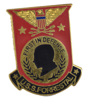 USS FORRESTAL HAT PIN - HATNPATCH