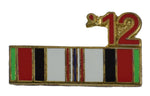 2012 Afghanistan Ribbon OEF Lapel Pin - HATNPATCH