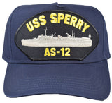 USS Sperry AS-12 Ship HAT - Navy Blue - HATNPATCH