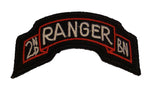 2ND ARMY RANGER BATTALION SCROLL ROCKER PATCH - Color - Veteran Owned Business. - HATNPATCH