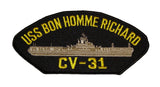USS BON HOMME RICHARD CV-31 PATCH - HATNPATCH