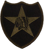 2nd Infantry Division OD Subd Army Patch - HATNPATCH
