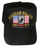 VIETNAM ERA VET PROUD OF IT HAT CAP POW MIA US FLAG PRISONER WAR MISSING ACTION - HATNPATCH