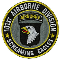 101ST AIRBORNE DIVISION SCREAMING EAGLES ROUND PATCH - HATNPATCH