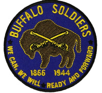 BUFFALO SOLDIERS ROUND PATCH - HATNPATCH